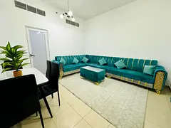 2BHK furnished apartment in Ajman | Real photos | Neat & clean furniture | Bills & internet included