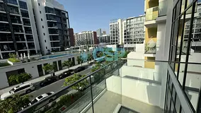 Modern 2BR Apartment | Azizi Riviera 10 | Balcony & Pool Access