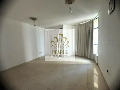 Huge 2 BHK in Khor Towers (Rashidiya 1): 3 baths, 2 balconies, central AC, near transit, 4-6 cheques, AED 3k check dep, AED 39k. (142 char)