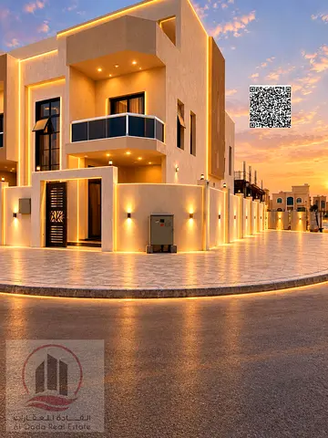 تاون هاوس للبيع شامل رسوم التسجيل بعجمان الحليو 4غرف ماستر ومجلس وصالة تملك حر لجميع الجنسيات وإمكانية التمويل البنكي