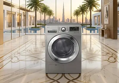 LG 9kg Front Load Dryer, Silver, Good Working Condition
