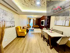 Furnished 3bhk for rent with Balcony and Maid Room