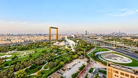 Fully Furnished | Nearby Metro | Dubai Frame View