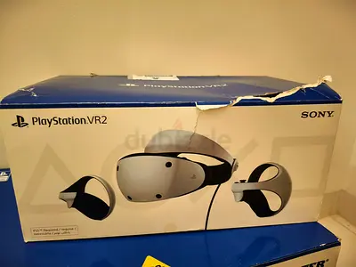 Sony PlayStation VR2 headset with controllers (boxed) — used, good condition