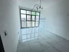 Spacious 3-BHK in Al Majaz 1 with maid's room, 4 baths, gym, free parking, and 1 month free. AED 70