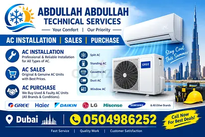 AC & Chiller Installation | AC & Chiller Sales & Purchase | Dubai