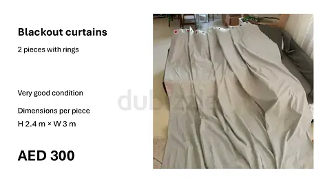 Blackout Curtains set
