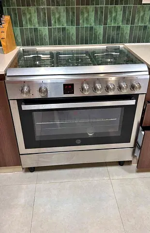 Selling Hoover Top 5 Burner Gas Down Oven Electric Cooker Range Size 90×60 cm