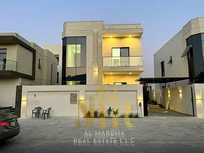 Al Zahia - Ajman | Corner Villa for Sale in Al Zahia, Ajman | 5 Master Bedrooms | High-End Finishing | Prime Location near Services and Schools