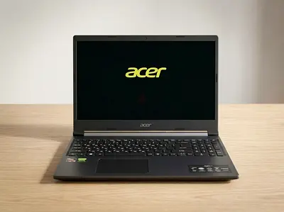 Acer Aspire 7 A715 Gaming Notebook With AMD Ryzen 5-5500U Processor/8GB RAM/512 GB SSD/4 GB NVIDIA.