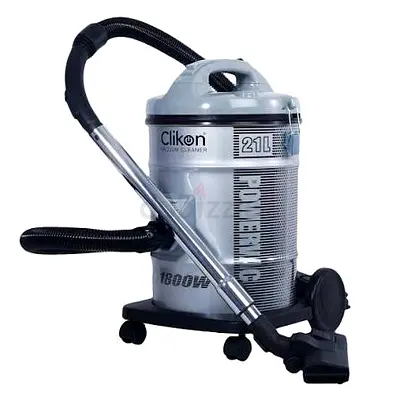 Clikon 21L Wet & Dry Vacuum Cleaner 1800W - Good Working Condition