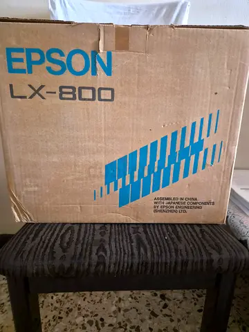 EPSON -LX 800 manual printer for sale. Barely used in good condition
