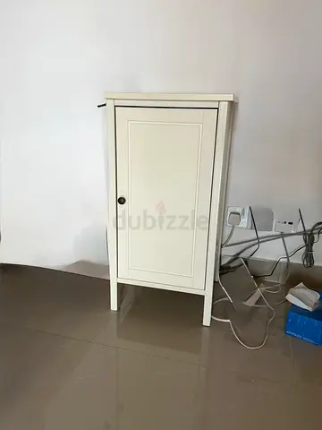 Bed side table with shelves
