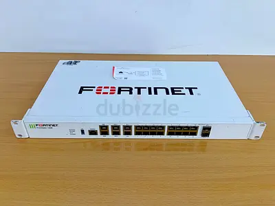 Fortinet 1U Rackmount Firewall / 100E Security Appliance (FortiGate) - 12x Ethernet Ports