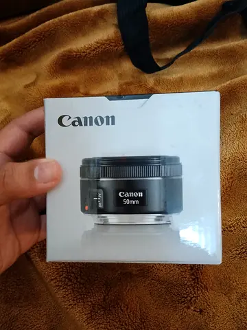 Canon 50mm Lens (in box) - EF/EF-S Standard Prime
