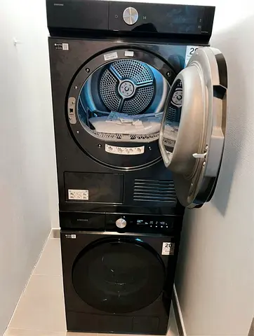 Samsung Bespoke 11.5kg Washing Machine & 9kg Dryer – Separate Units premium gray edition