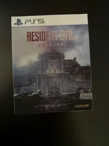Resident Evil: Requiem (PS5) - Physical Copy Day 1 Reflective Sleeve