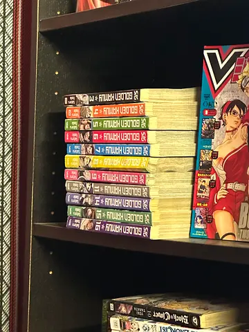 Collection of 'Golden Kamuy' manga volumes (vols. 3-16)