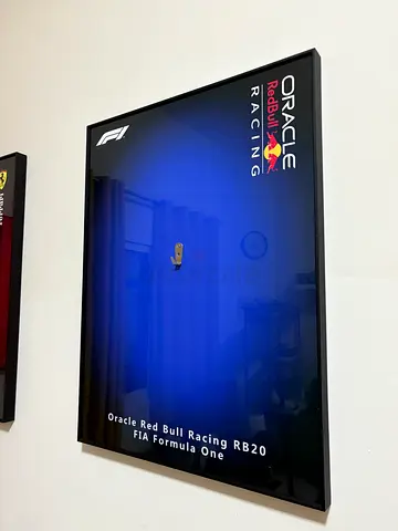 RedBull F1 Lego Display Board