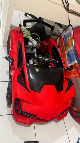 Red Kids Ride-On Electric Sports Car - Used