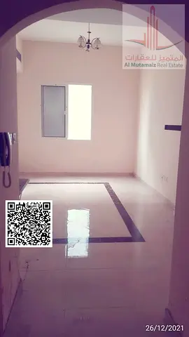 للإيجار السنوي ستوديو واسع في الحميدية عجمان بموقع مميز وسعر مناسب