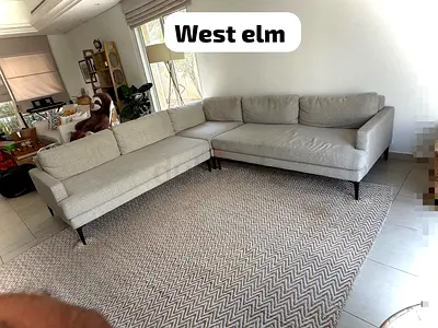 High Quality West elm Corner Lshape Sofa