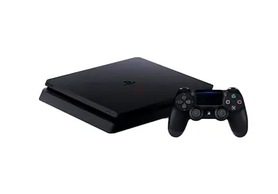 Sony PlayStation 4 Slim with DualShock 4 Controller - Good Working Condition
