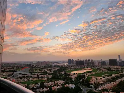 Furnished 2BR Apartment | Golf & City Views | Spacious Layout