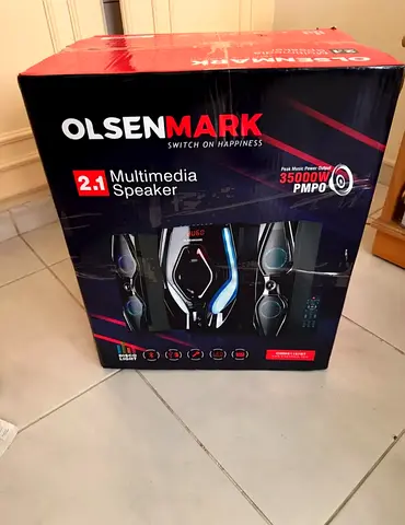 Olsenmark 2.1 Multimedia Speaker System - New in Box