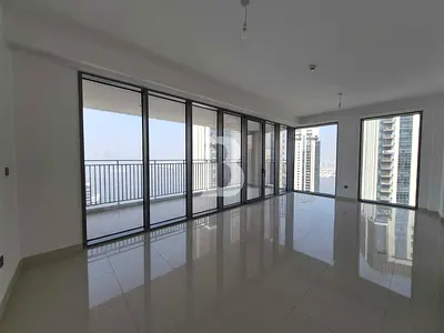 Burj Sky Line View | Unfurnished | High Floor