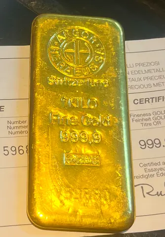 1Kg Gold Bar