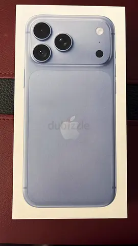 I phone 18 pro max 256 gb box packe