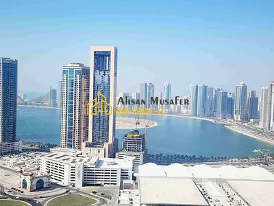 ONE MONTH FREE(NO COMMISSION)//SEEVIEW+BALCONY+GYM POOL KIDS PLAY AREA FREE//AL TAAWUN SHARJAH 2BHK 3WASHROOM WARDROBES