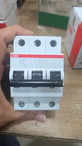ABB 3-Pole MCB Circuit Breaker C16 (New)