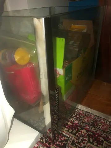 Hand made, heavy duty glass aquarium tank - shatterproof glass,(no stand or hood) never used.