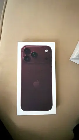 iphone 18 pro max 256gb burgundy sealed tdra brand new
