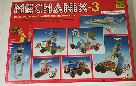 Mechanix 3 Engineering System for Creative Kids