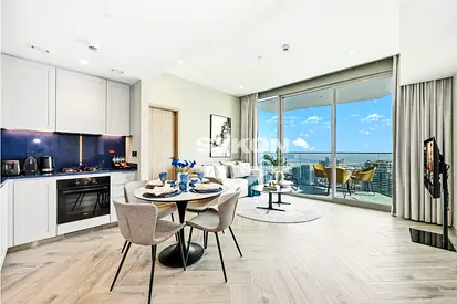 2BR Furnished | High Floor | Canal View | Balcony