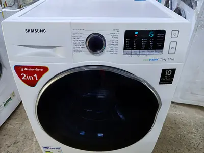 Samsung 7/5 Kg Washer Dryer 2-in-1 | EcoBubble + Digital Inverter | Powerful Wash & Smart Dry