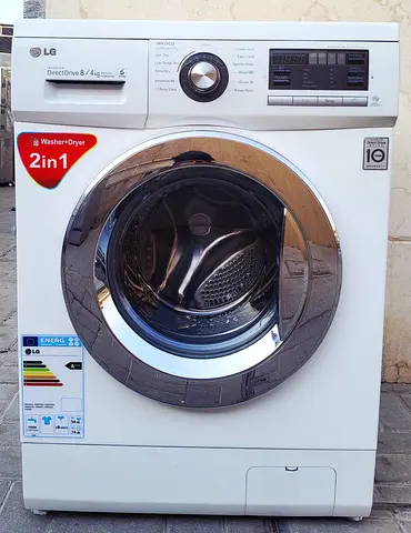 LG brand 8kg washer and 4kg dryer with perfect working condition