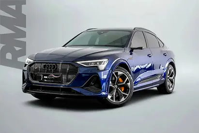 3,362 AED / 60 months | 0% DP | 2023 Audi E-Tron S / Battery Warranty and Service Pack