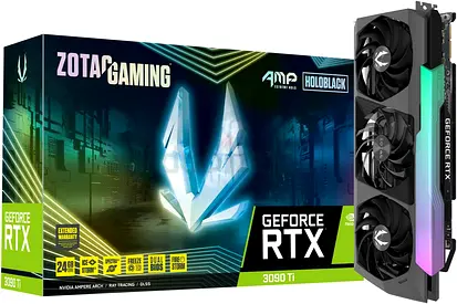 ZOTAC Gaming RTX 3090 Ti AMP Extreme Holo 24GB Graphics Card