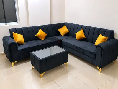 All the brand new L shape sofa at the lowest rates you can get from us