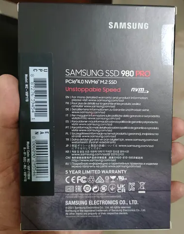 Samsung 980 PRO NVMe SSD 1TB (Sealed Retail Box)