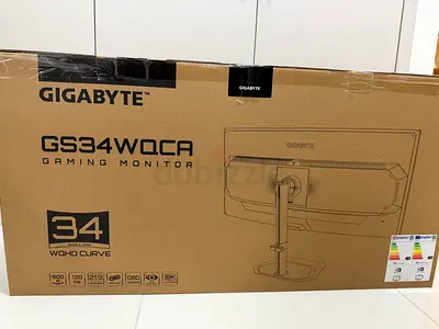 34-inch Curved Ultrawide Monitor (Gigabyte) - Excellent Condition