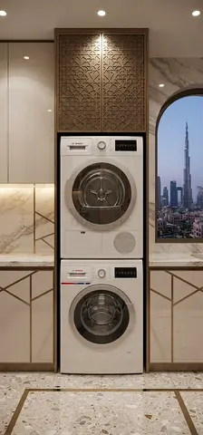 Bosch 8kg Washer & Dryer Set, Separate Units, Like New Condition