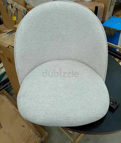 Beige Upholstered Dining/Accent Chair - Good Condition