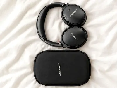Bose QuietComfort Over-Ear Wireless Headphones with Case