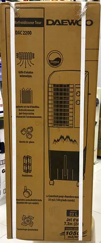 Daewoo air cooler dac2200