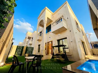 فرصة استثنائية في الزاهية – عجمان | 5 غرف ماستر | مفروشة بالكامل | شامل الكهرباء والمياه والتكييف | تملك حر